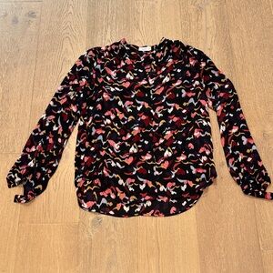 A.L.C. Multicolor Floral Blouse